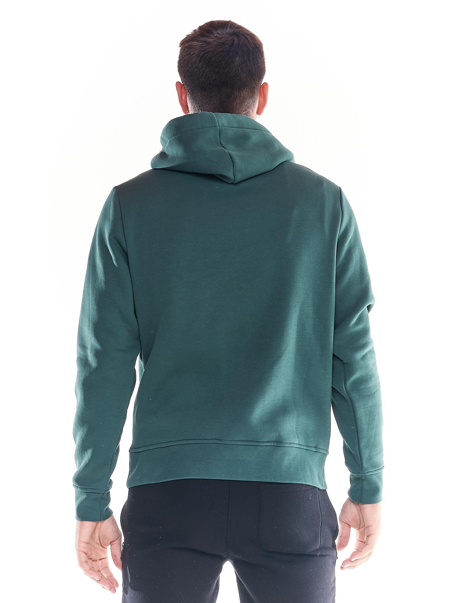 Felpa da uomo cappuccio e tascone icona leone Soft Basic 4/6