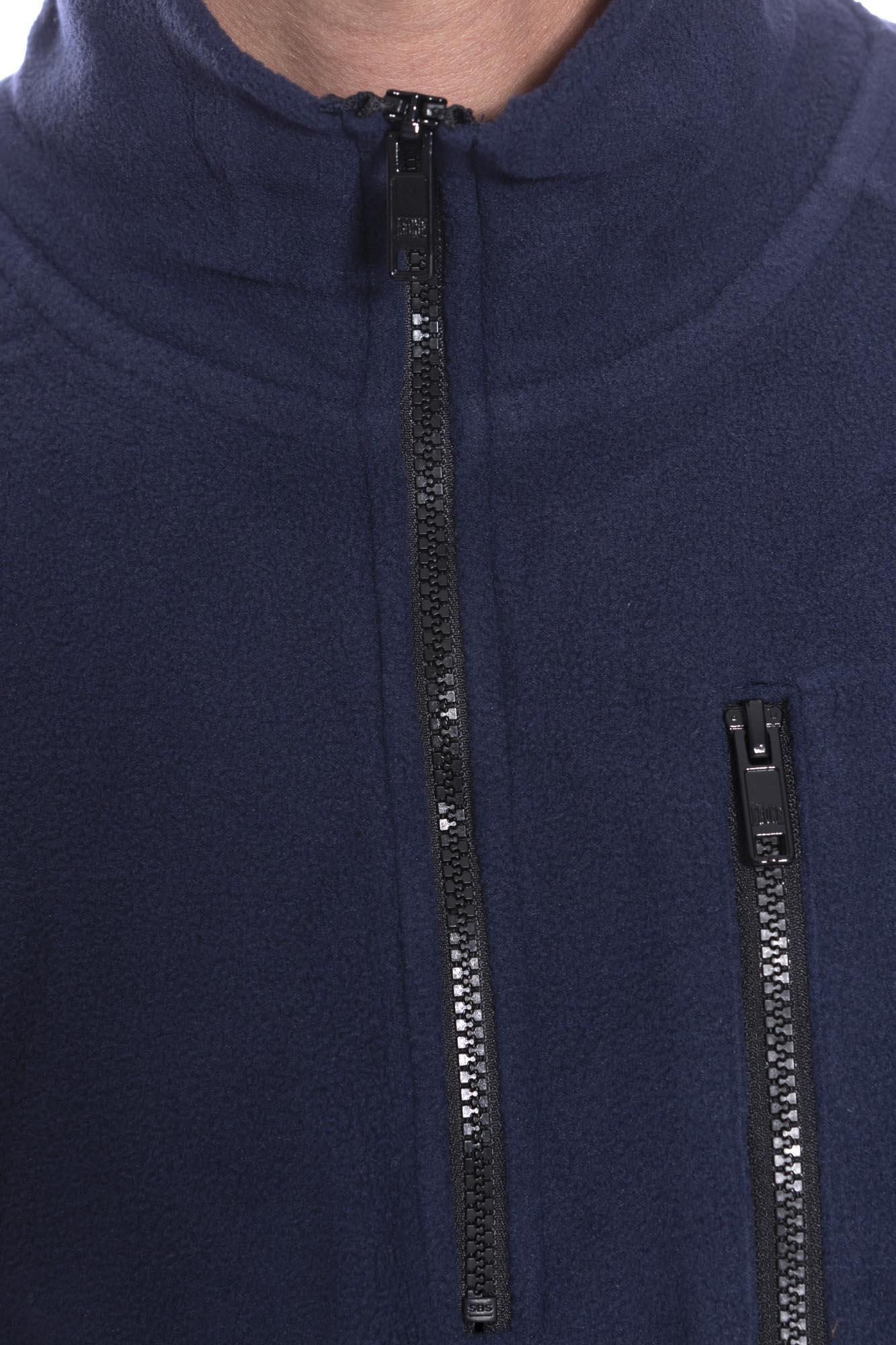 Chaqueta de hombre de cuello alto con media cremallera de la línea Micro Polar. 5/7