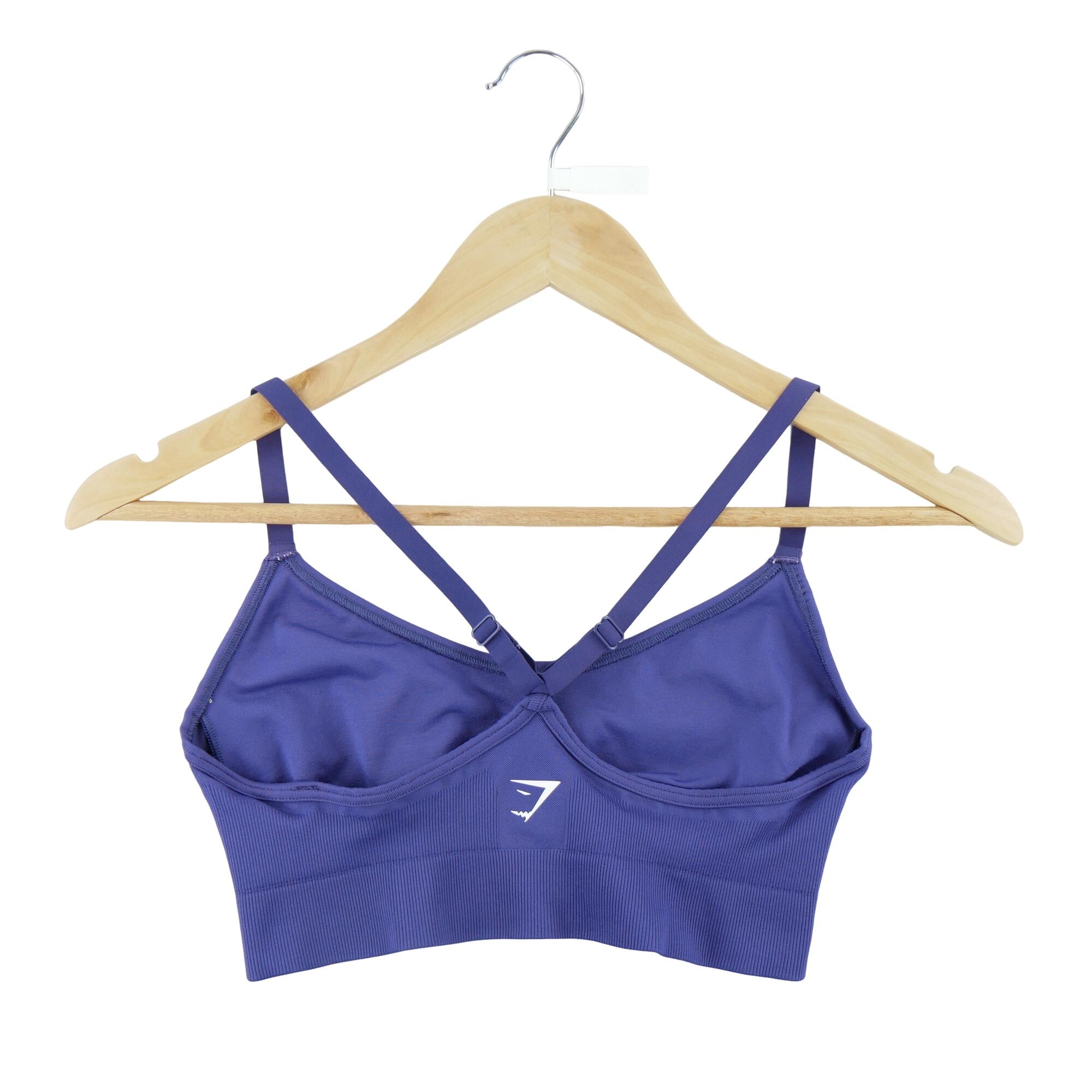 Tweedehands - Gymshark Dames Yoga Sportbeha Paars - Als nieuw 2/3