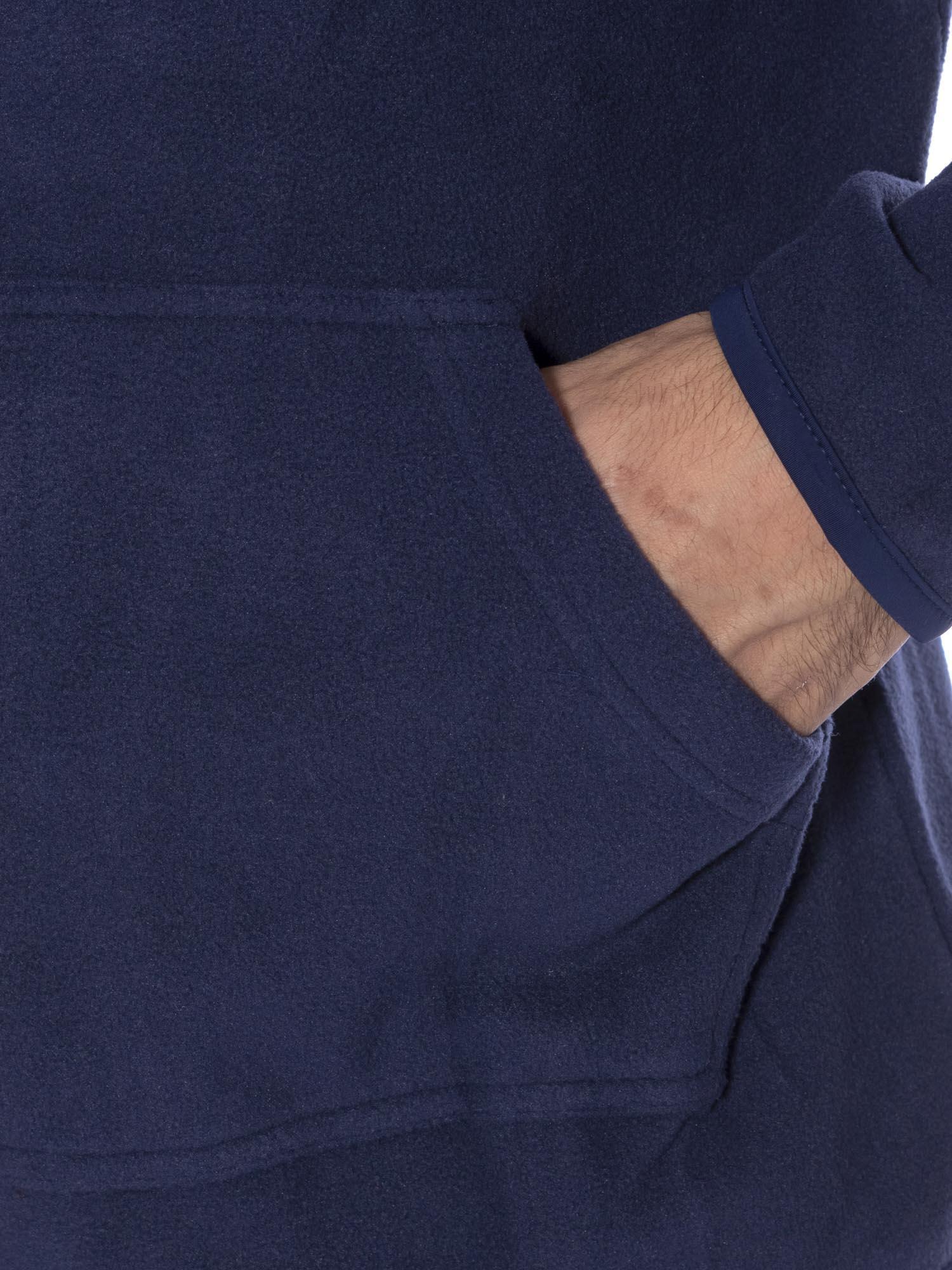 Chaqueta de hombre de cuello alto con media cremallera de la línea Micro Polar. 6/7