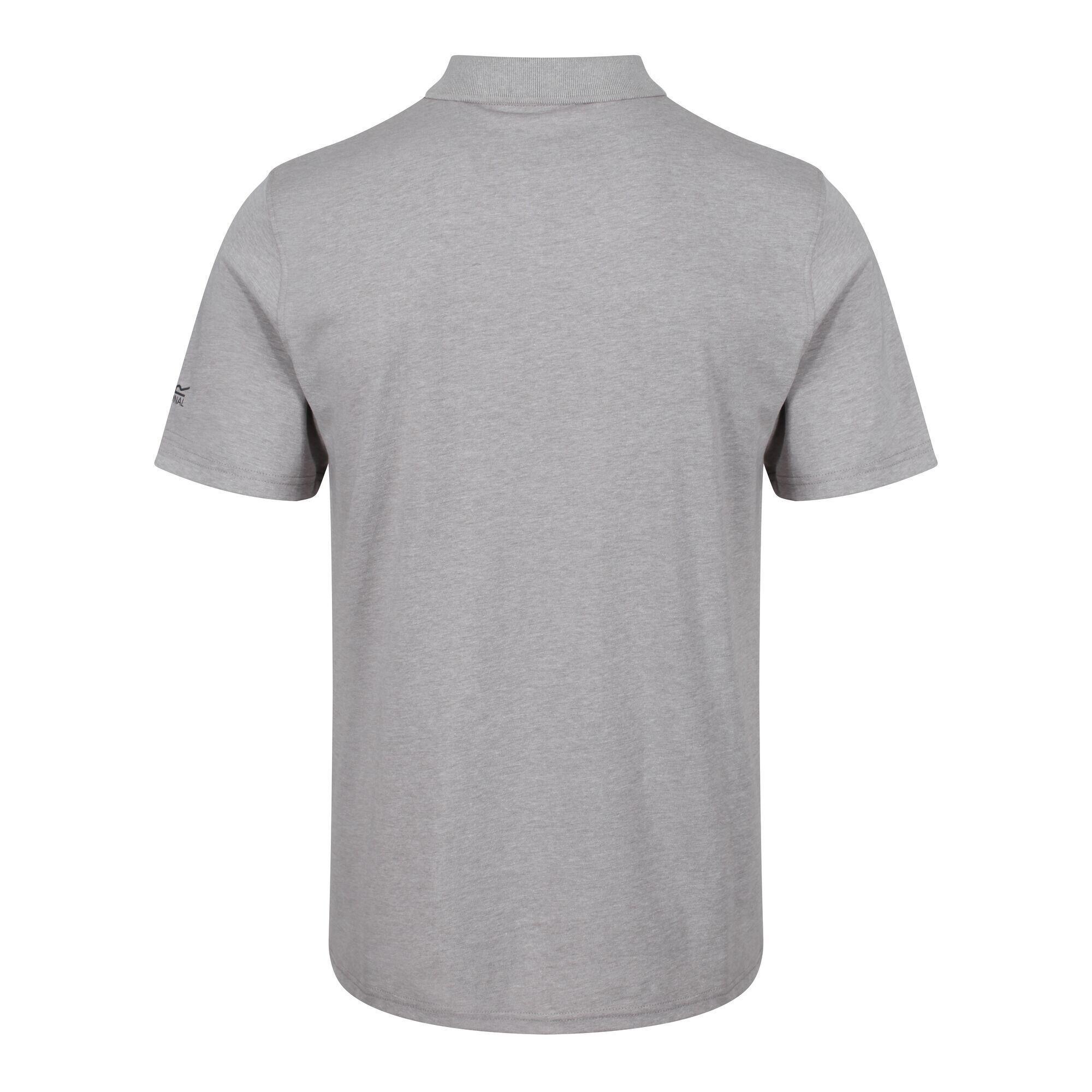Mens Essentials Polo Shirt (Pack of 3) (Grey/Black/Navy) 3/5