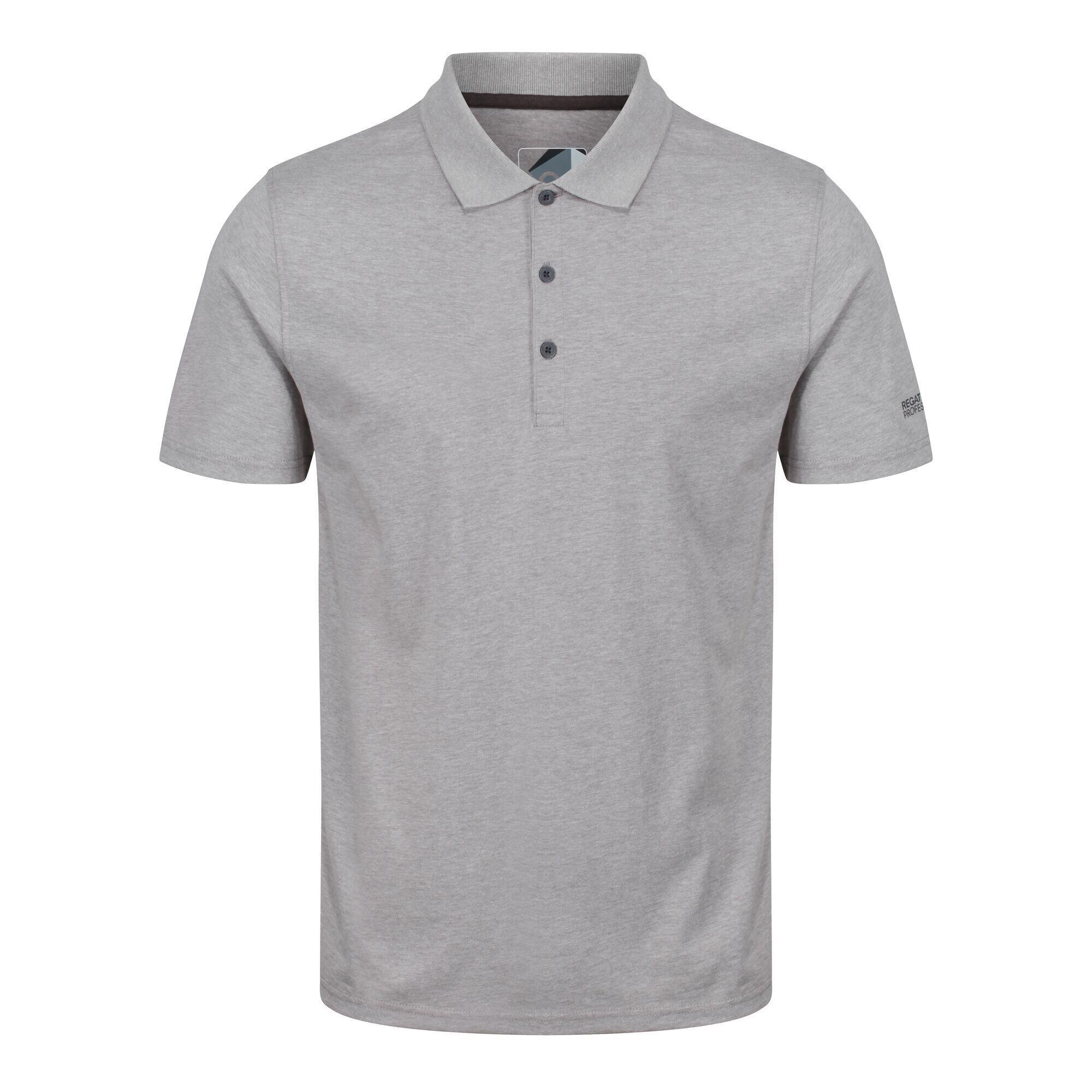 Mens Essentials Polo Shirt (Pack of 3) (Grey/Black/Navy) 4/5