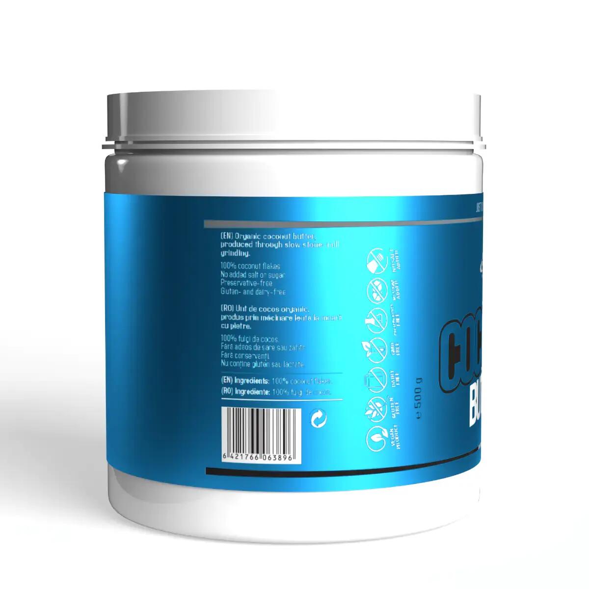 Unt de cocos 100%, 500g 3/4