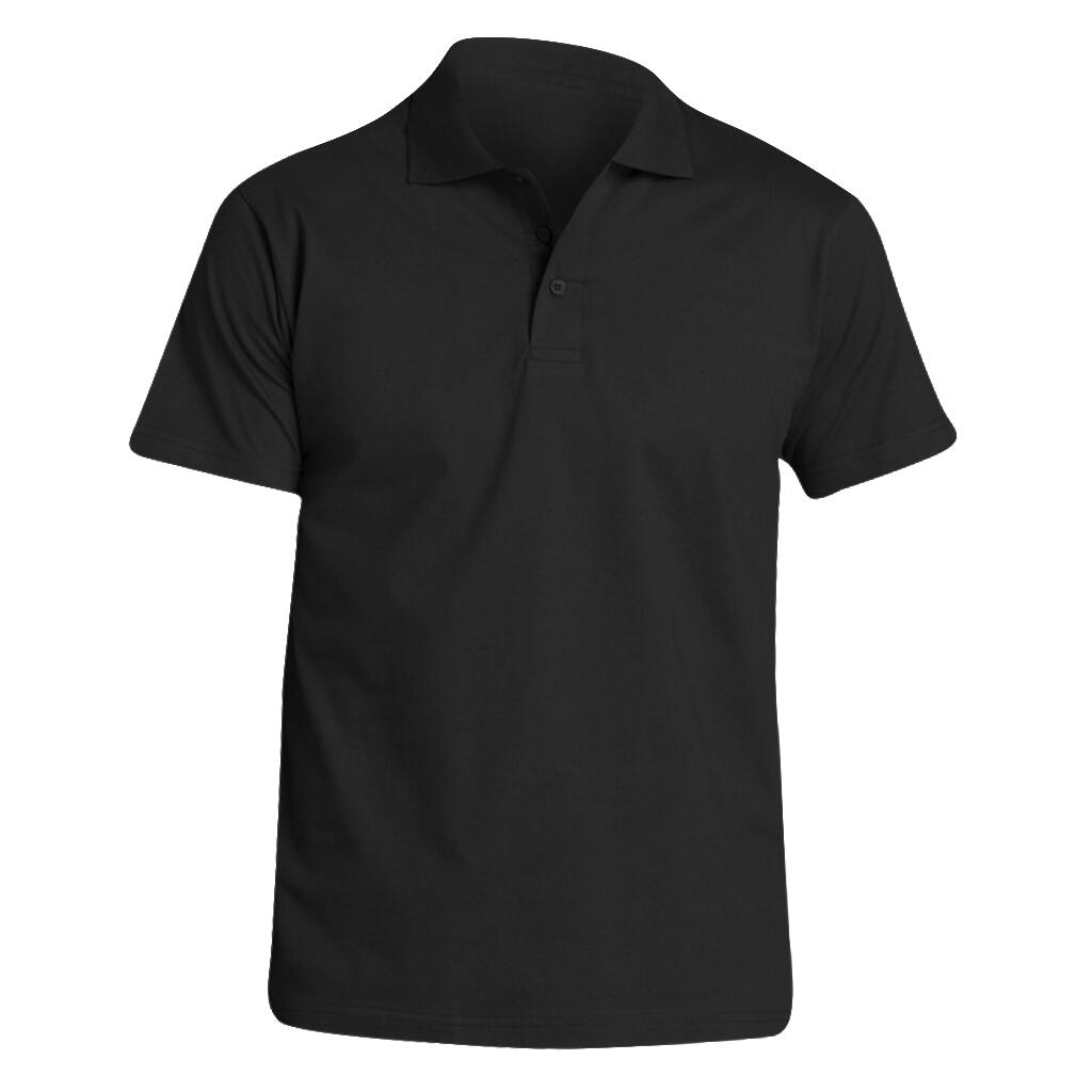 SOL'S Mens Prescott Jersey Short Sleeve Polo Shirt (Deep Black)