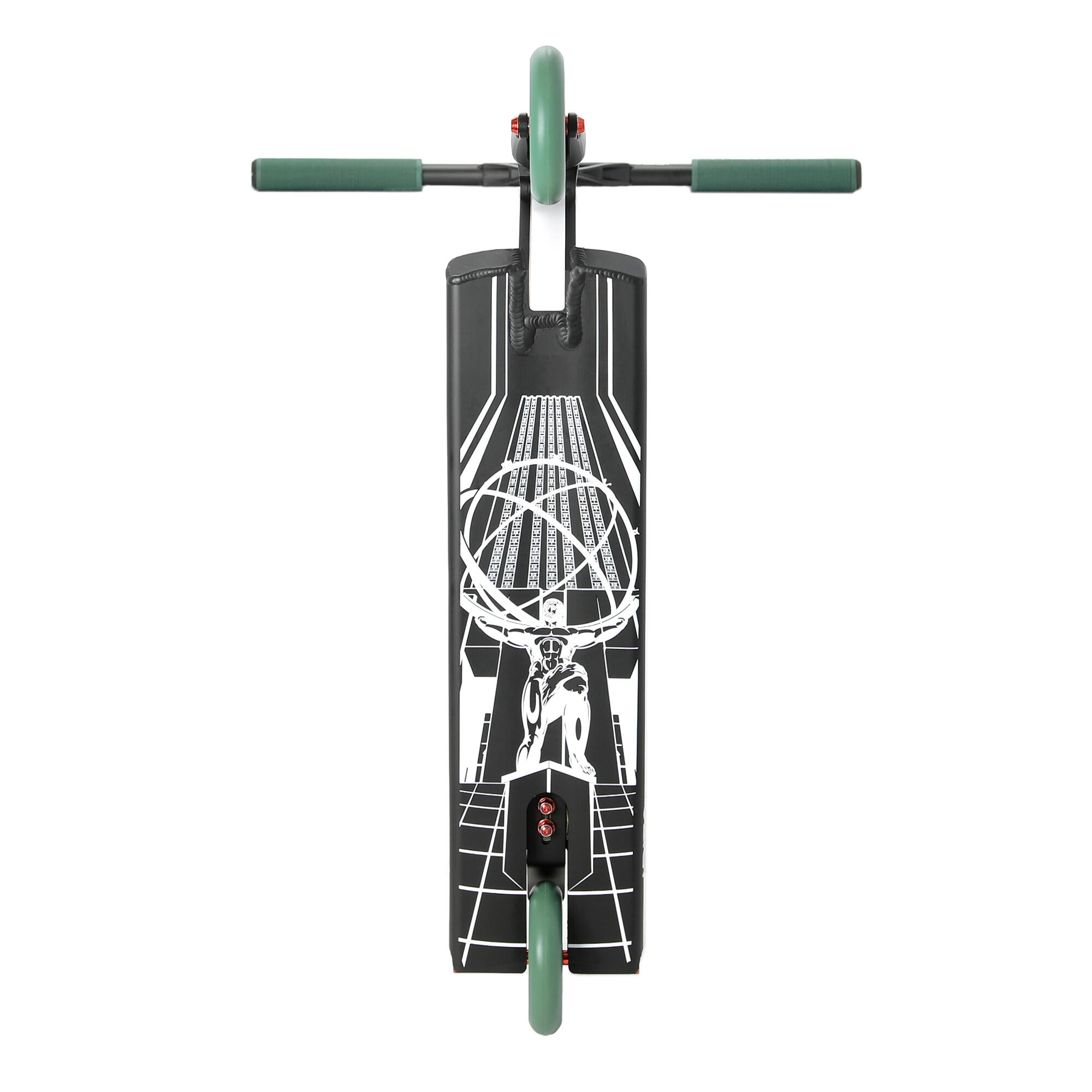 Freestyle stuntstep Compleet - Fountain - Satin Zwart - Aztek 5/5