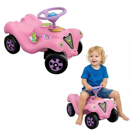jeżdzik King Car - różowy