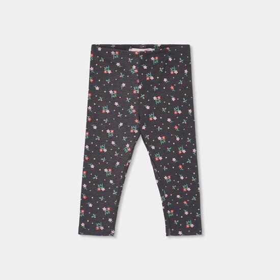 Legging fille imprimé fleurs