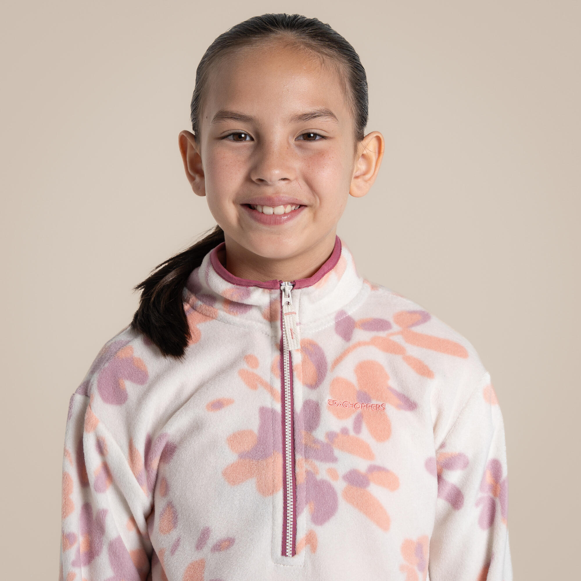 Bachas Half Zip Fleece für Kinder 3/6