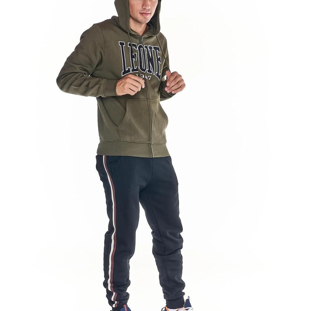 Earth Tones Men's Full Zip Hooded Tracksuit