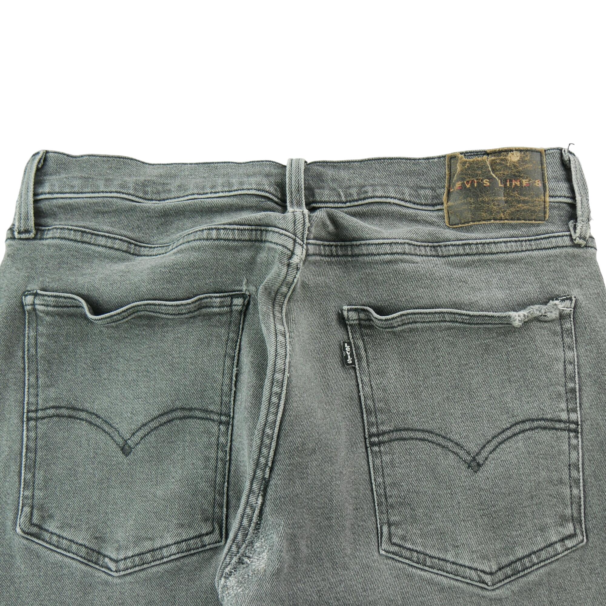 Second hand - Jeans uomo Levi Strauss Line 8 grigi - Stato buono 4/7