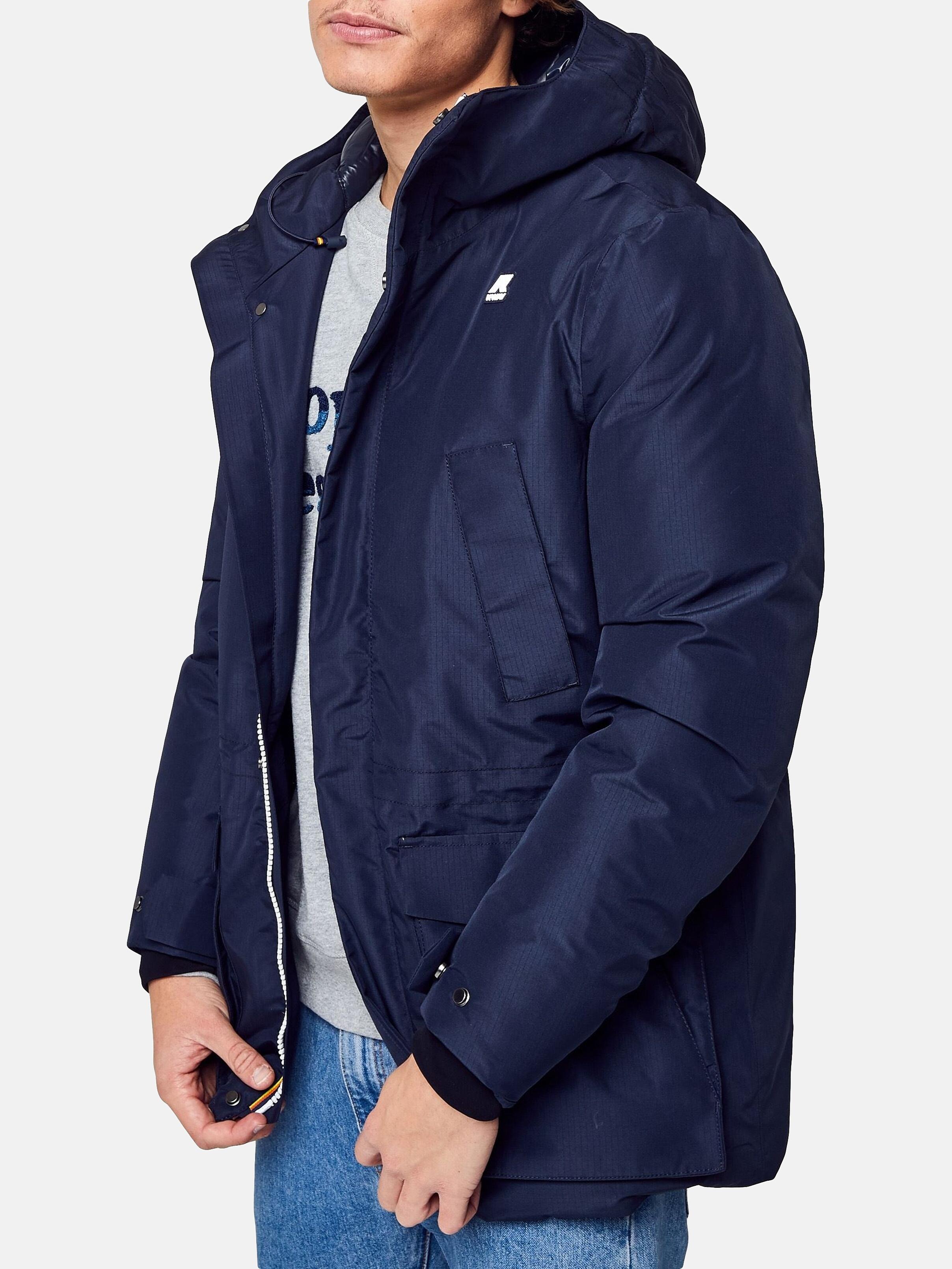 Blouson K-WAY Joshua Thermo Heavy A2b Blue Depht 3/4