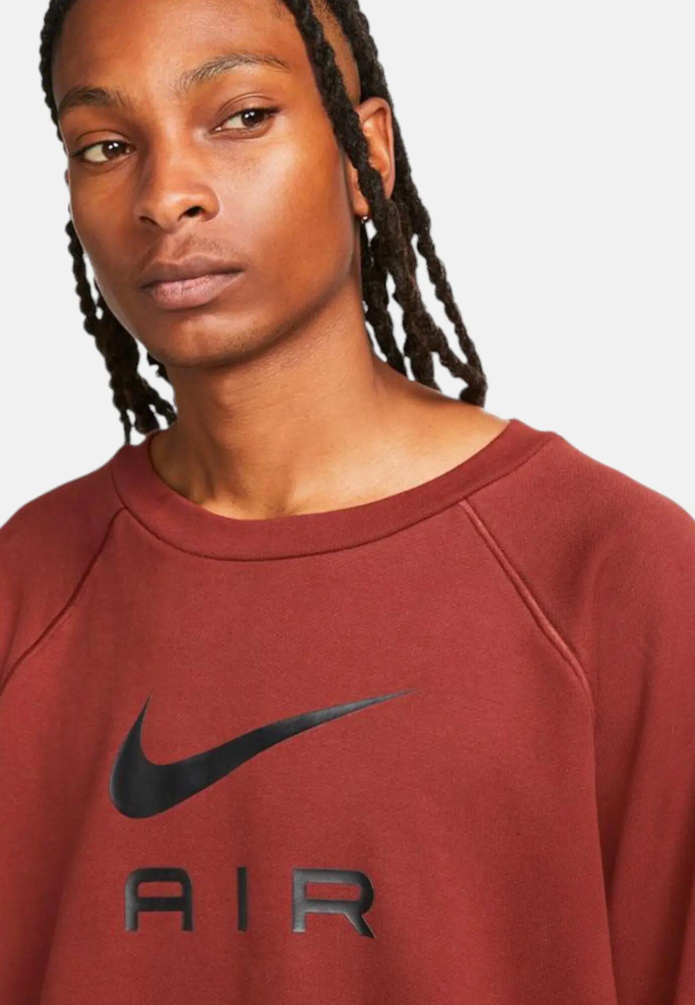 Nike Sportswear - Pullover M NSW NIKE AIR FT CREW aus baumwolle für mann 3/4