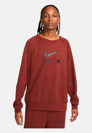 Nike Sportswear - Pull M NSW NIKE AIR FT CREW en coton pour homme