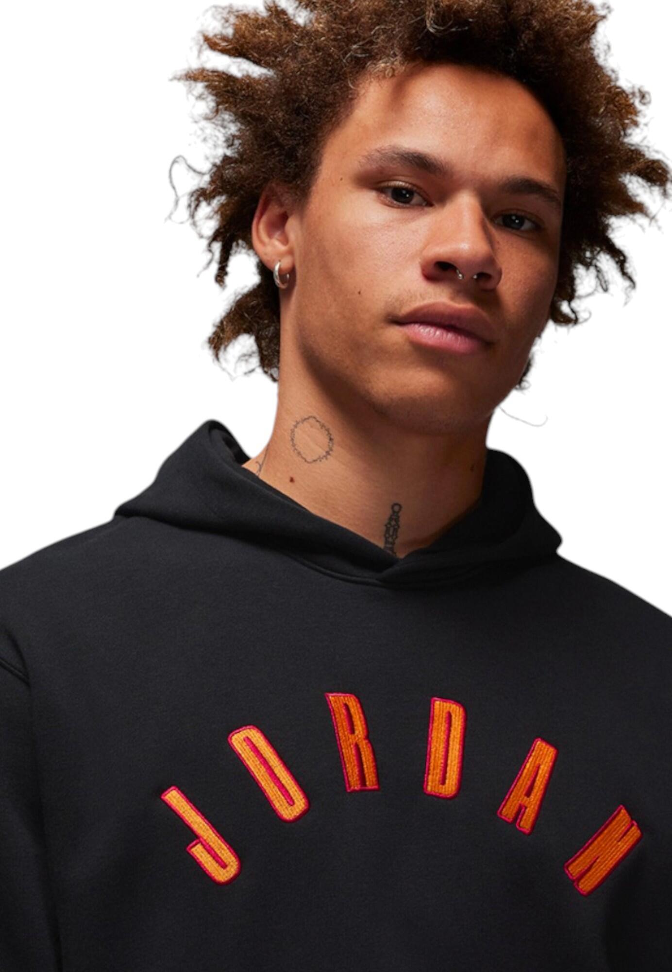 Jordan - Felpa M J FLT MVP STMT FLC PO in cotone per uomo 3/4