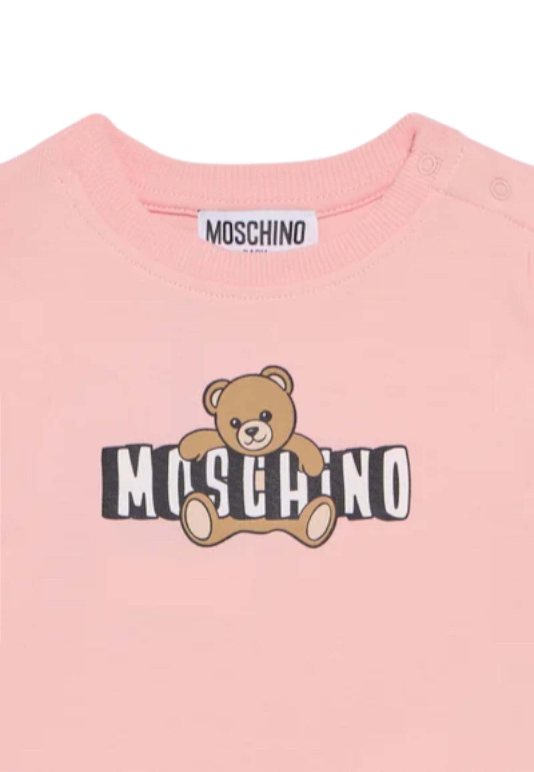 Vestido menina Moschino rosa 5/5