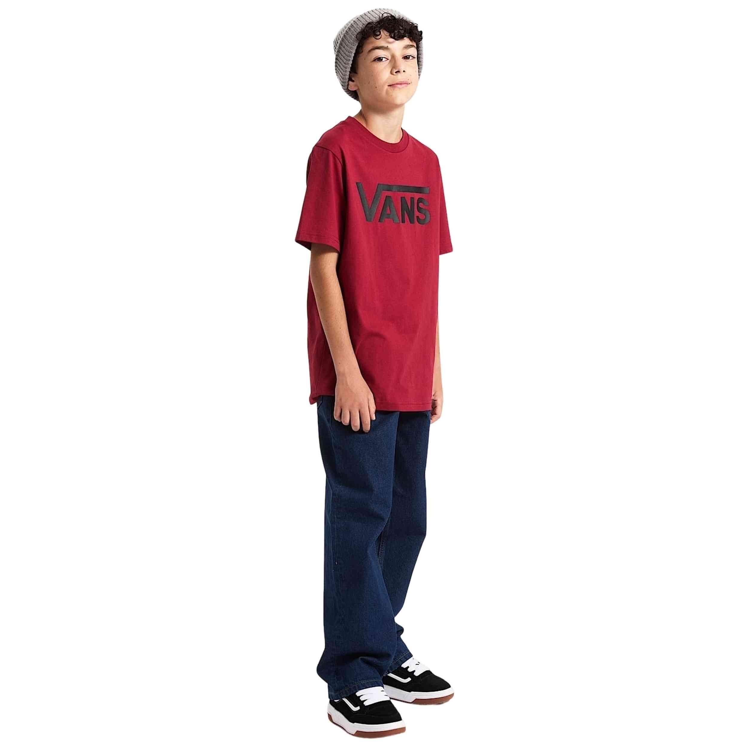 Maglia a maniche corte Vans modello Camiseta Vans Classic Bordeaux per unisex 5/5