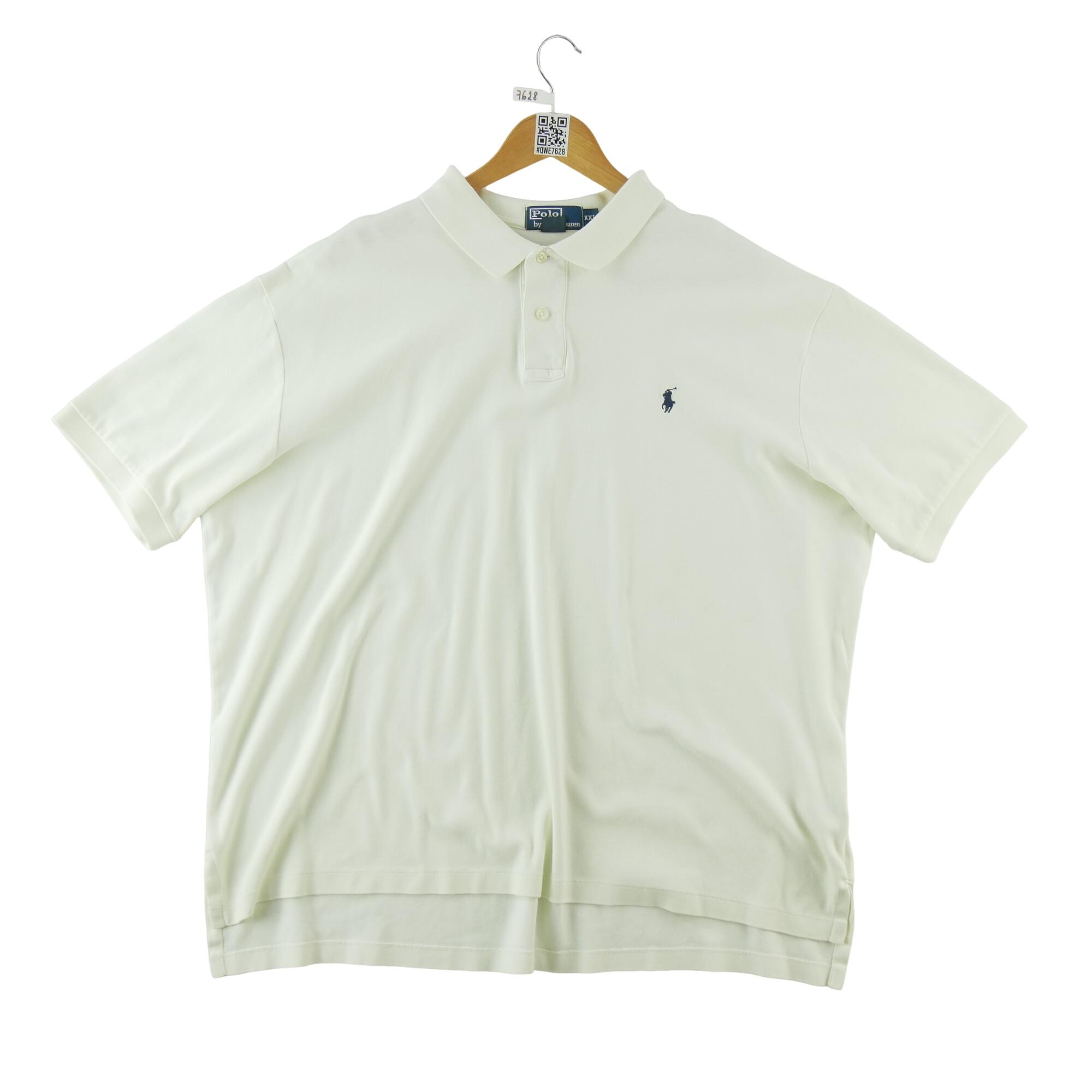 Second hand - Polo manica corta uomo bianco Polo Ralph Lauren - Stato eccellente 2/5