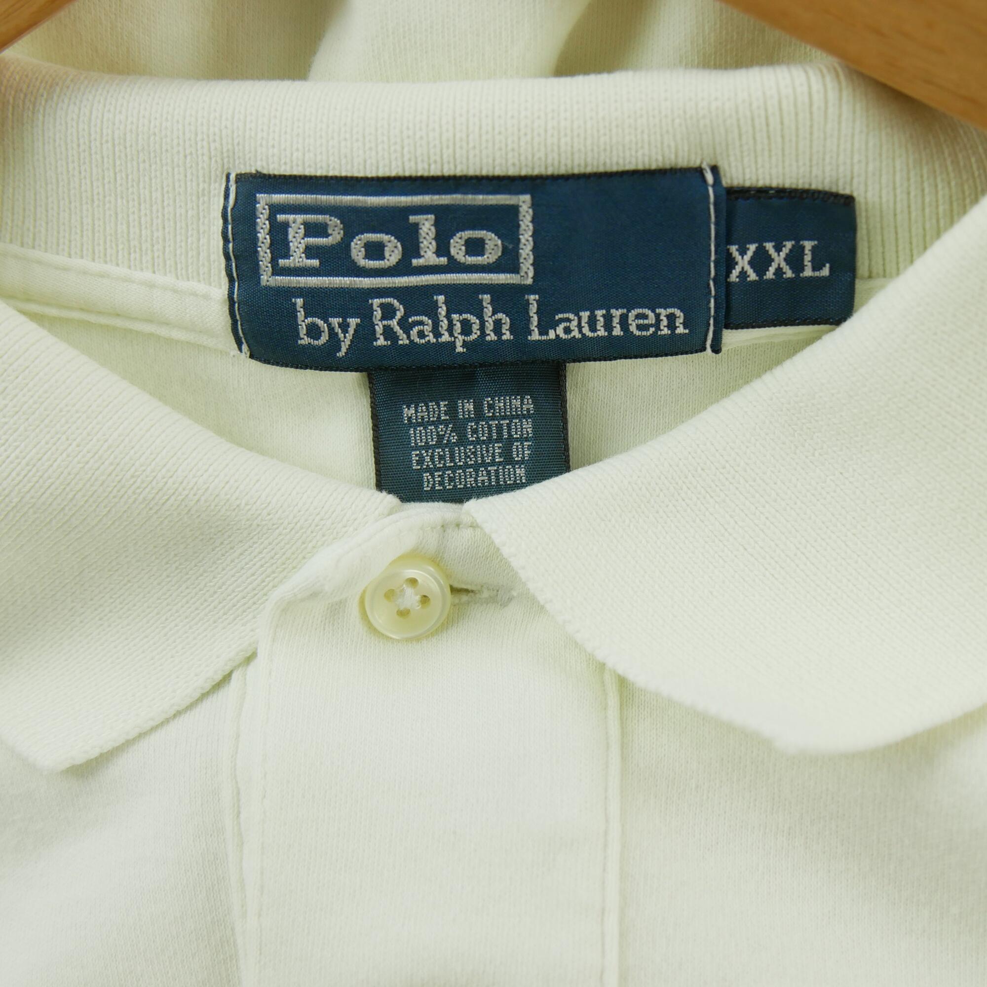 Second hand - Polo manica corta uomo bianco Polo Ralph Lauren - Stato eccellente 5/5