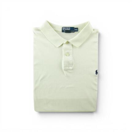 Seconde vie - Polo manches courtes Homme Blanc - Excellent