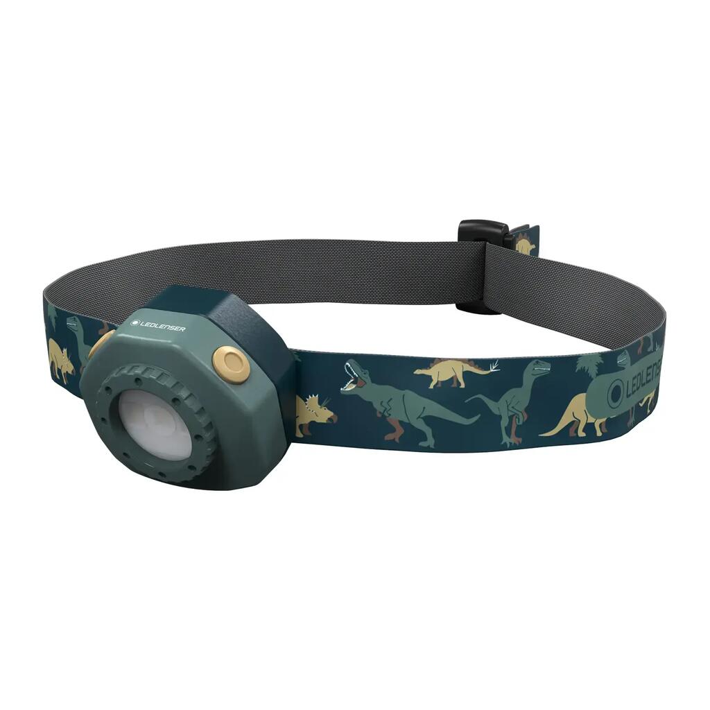 Челник за деца LED LENSER KIDLED 4R DINOSAUR, 40 лумена, с акумулатор