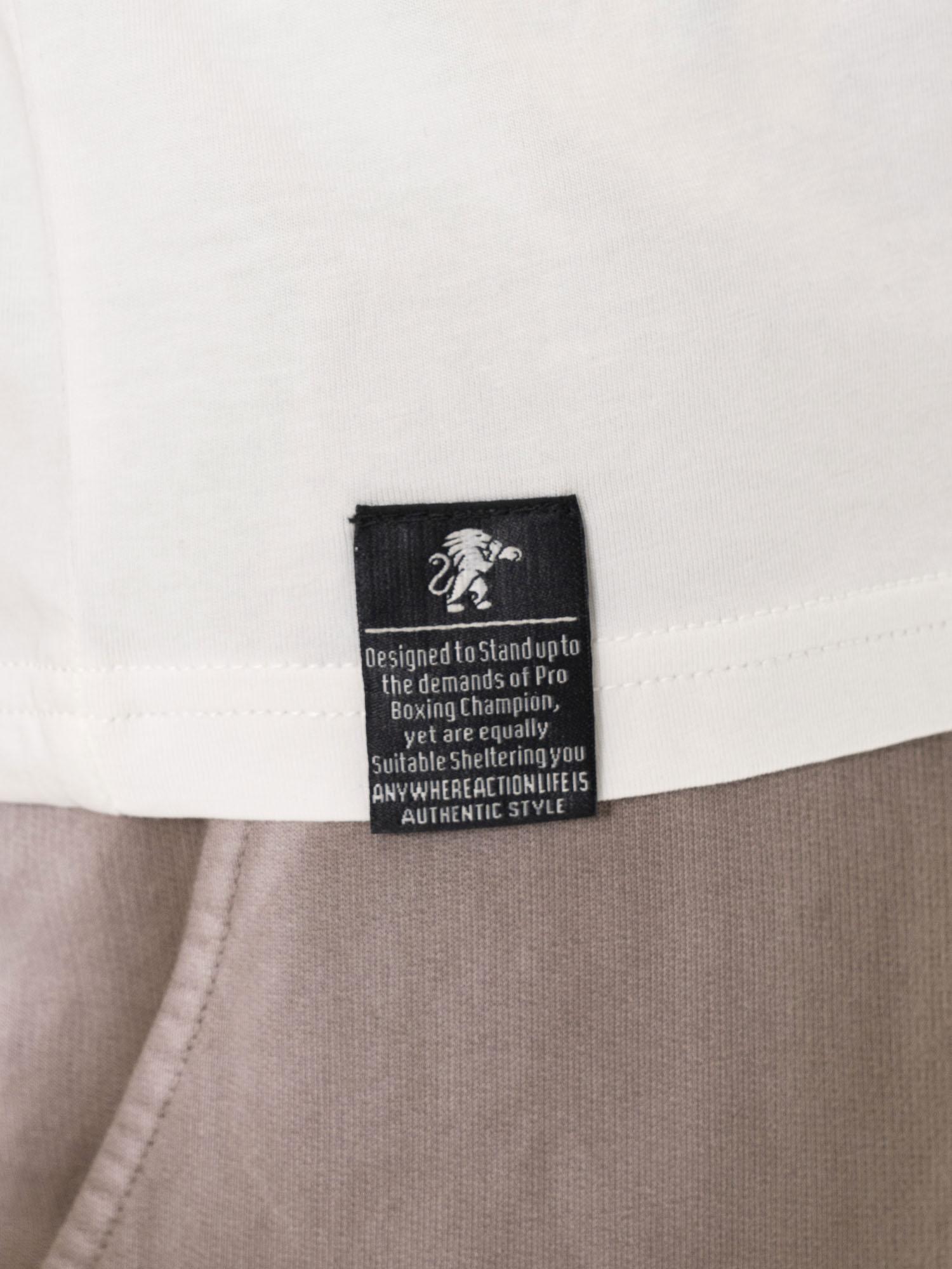 T-shirt uomo a manica corta in cotone, tasca a petto, Leone 1947 Vintage Dept. 4/6
