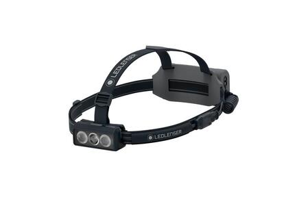 Lampe frontale LED rechargeable –Trail running –1200 lm, IP54, 200m – NEO9R Noir