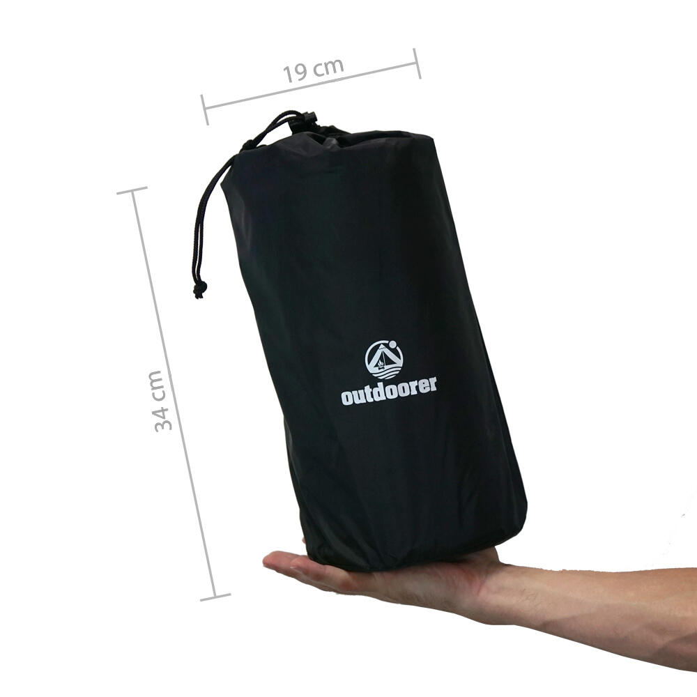 Isomatte Trek Bed Flex - Selbstaufblasend, integriertes Kissen,
komfortabel 5/7