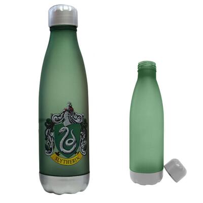 Borraccia Reutilizable Harry Potter Slytherin Verde con Tapón de Rosca 065 L