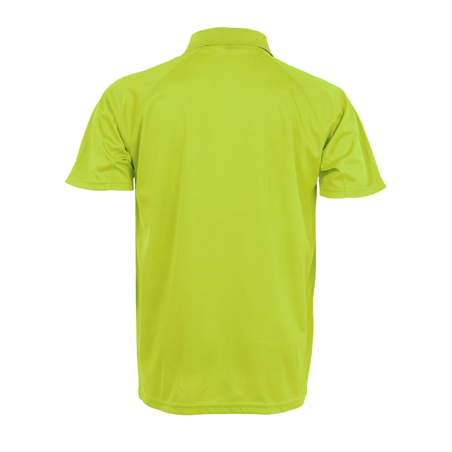 Polo PERFORMANCE Adultes (Vert Fluo) 3/3