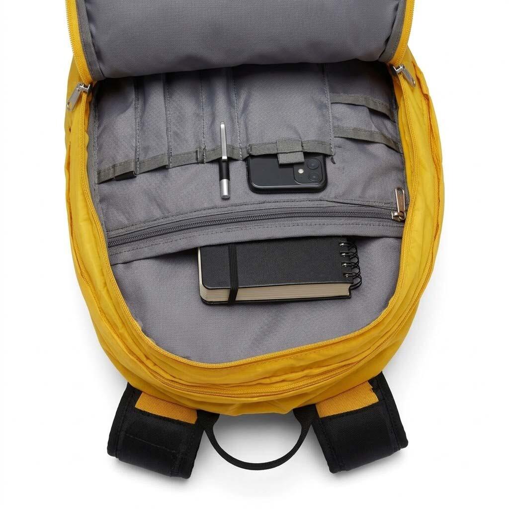 Mochila North face amarilla Borealis Classic sumit gold 3/6