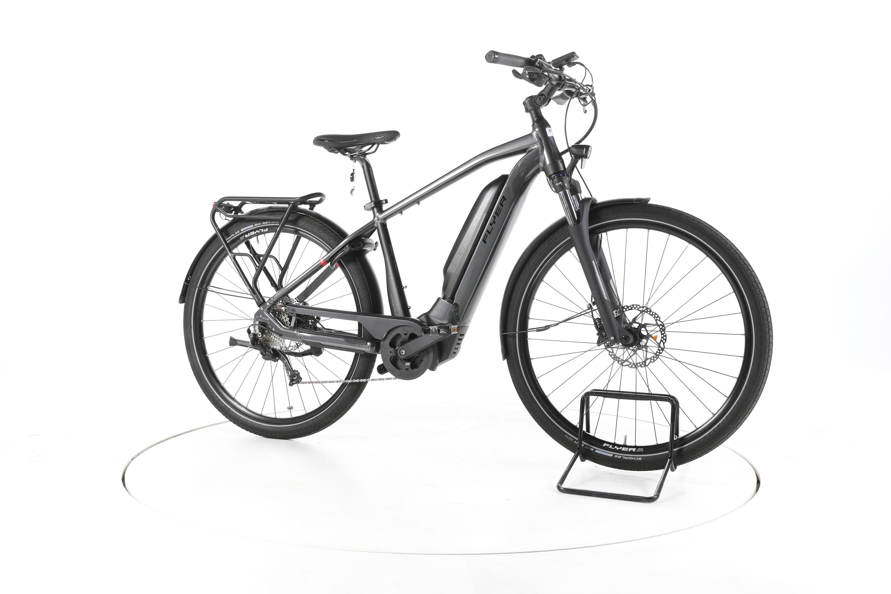 Second Life - FLYER Upstreet5 5.10 Trekking E-Bike - Bardzo dobry stan 2/7