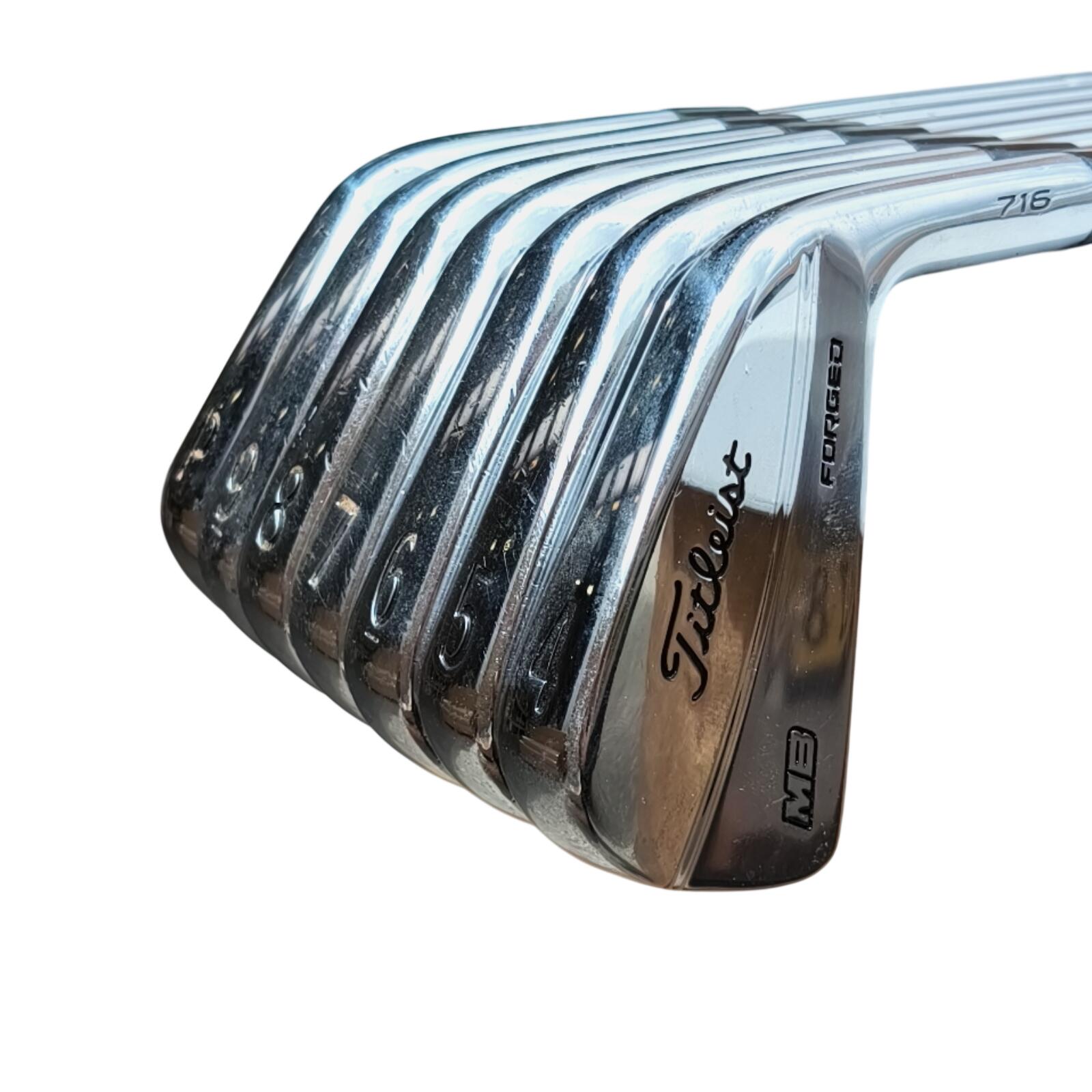 Titleist MB 716 Forged IJzerset / 4-PW / Flex X-Stiff / Staal 3/7