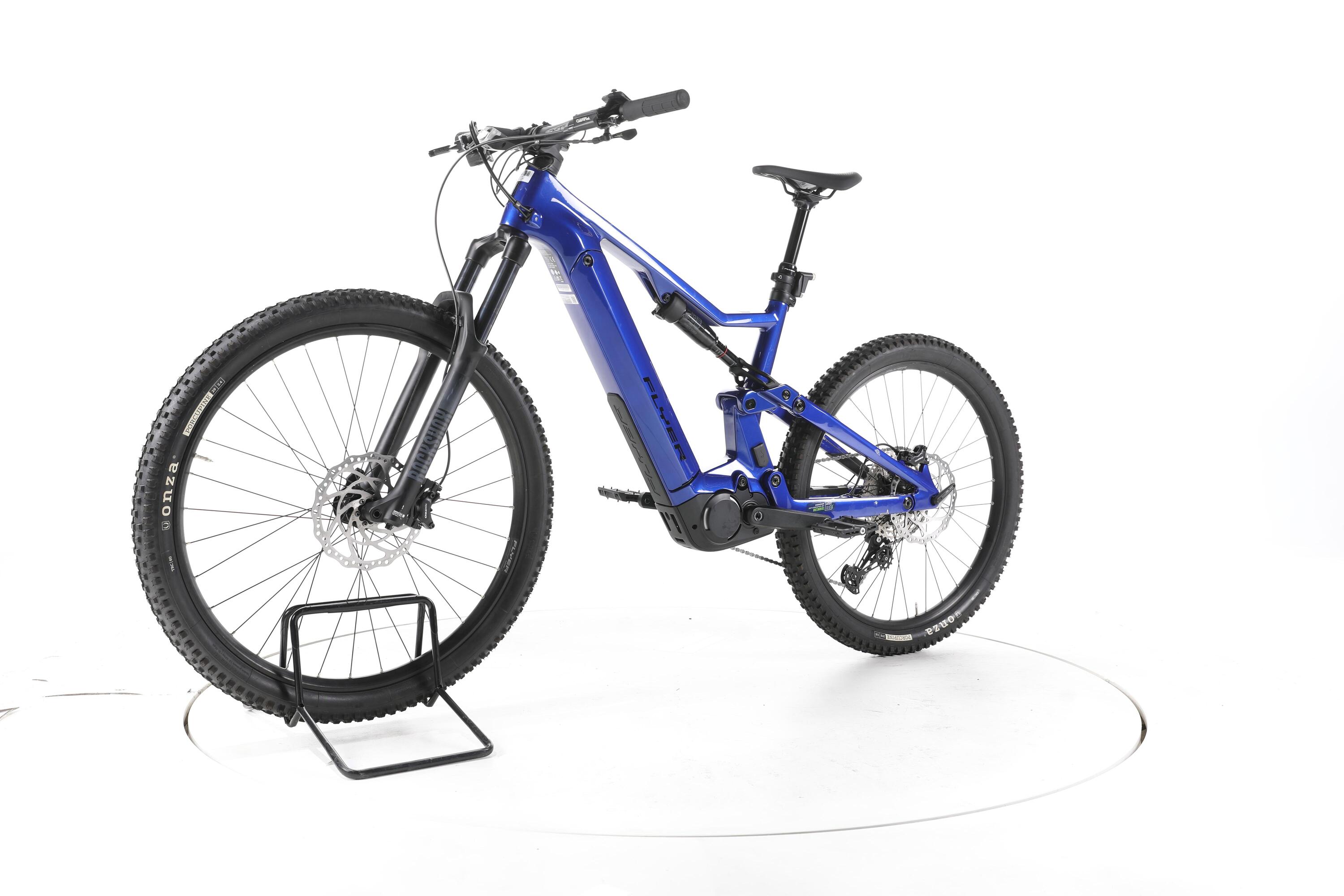 Tweedehands - FLYER Uproc X 2.10 E-Bike Fully Carbon - Goed 5/7