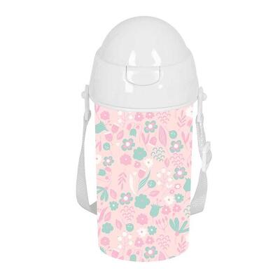 Borraccia Thermos Bambini Unicornio Rosa acciaio inossidabile con manico e