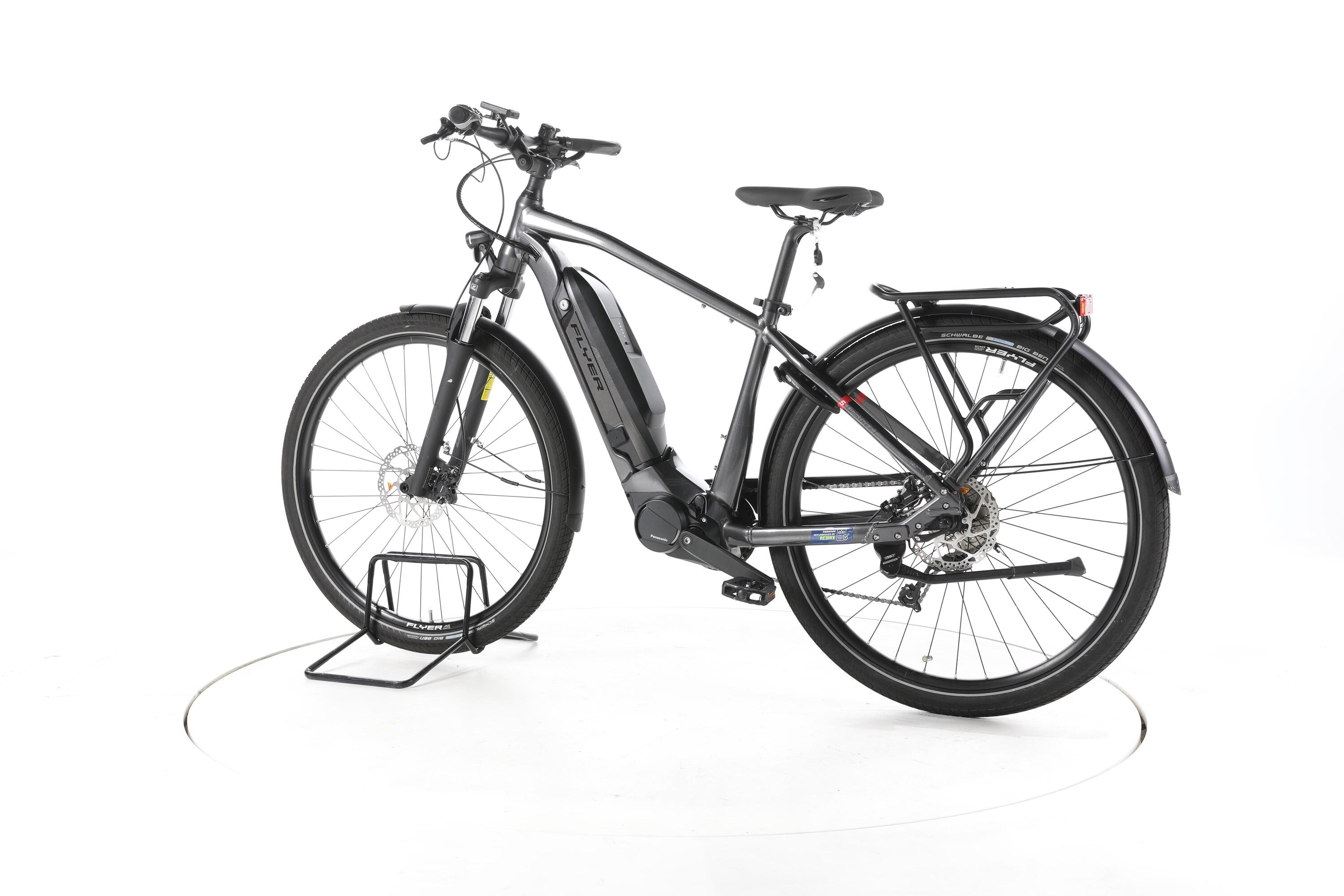 Second Life - FLYER Upstreet5 5.10 Trekking E-Bike - Bardzo dobry stan 7/7