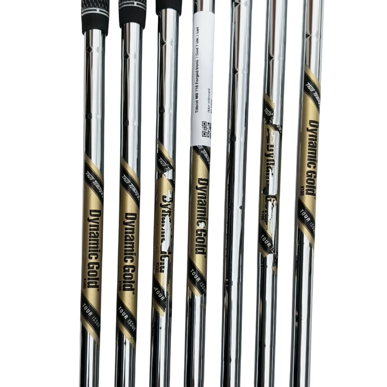 Titleist MB 716 Forged IJzerset / 4-PW / Flex X-Stiff / Staal 4/7