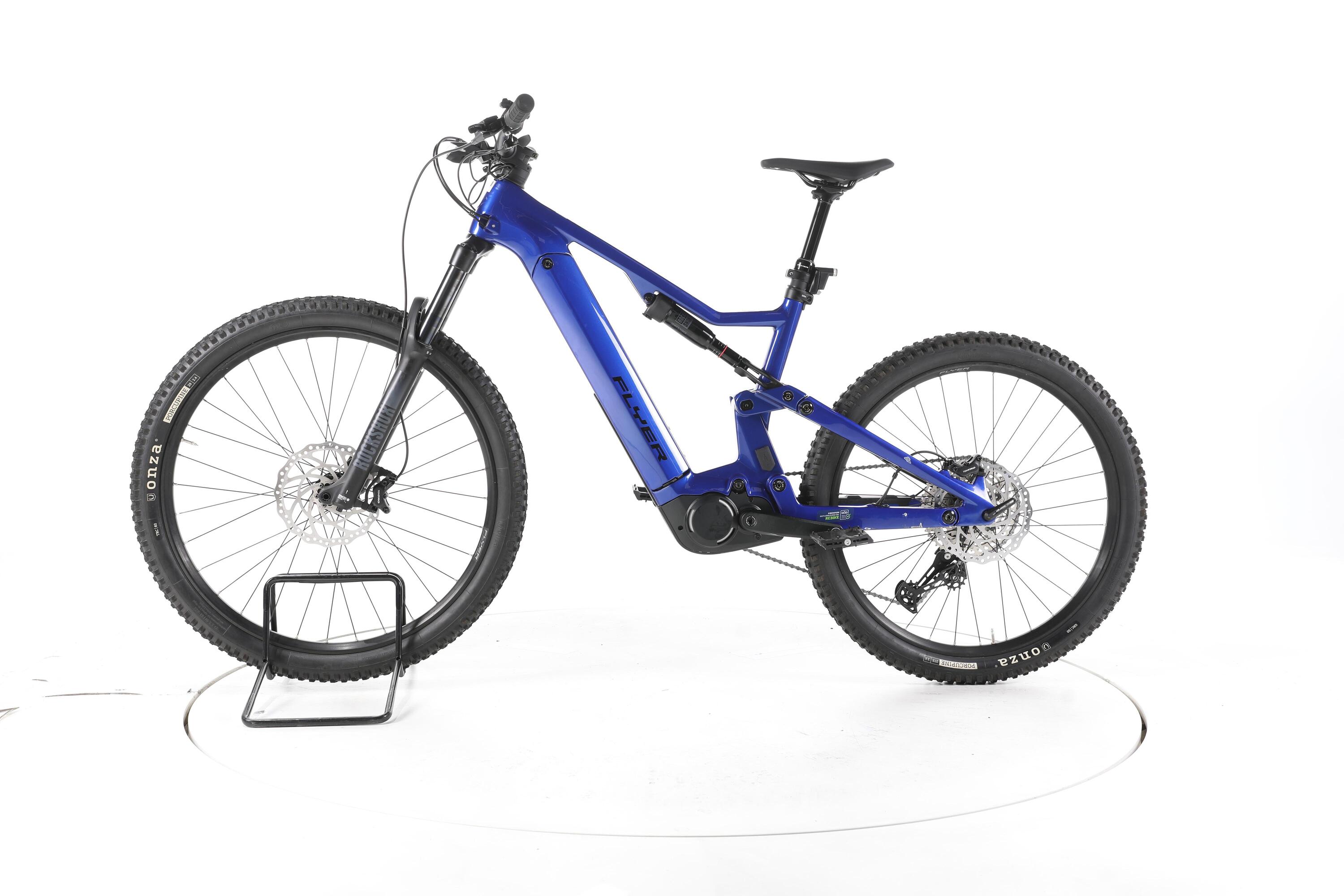 Tweedehands - FLYER Uproc X 2.10 E-Bike Fully Carbon - Goed 6/7