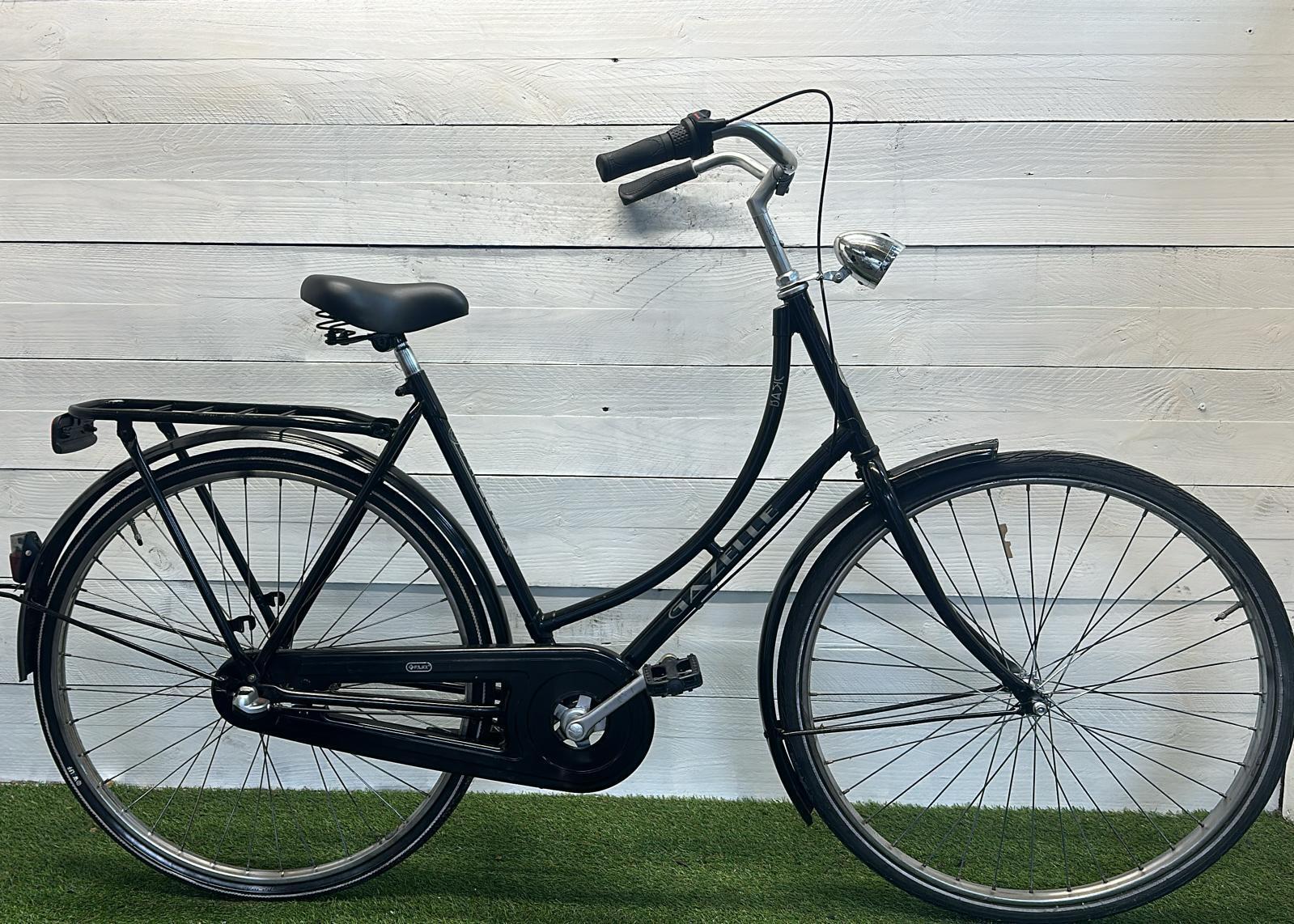 Gazelle stadsfiets bike, zwart 3/3