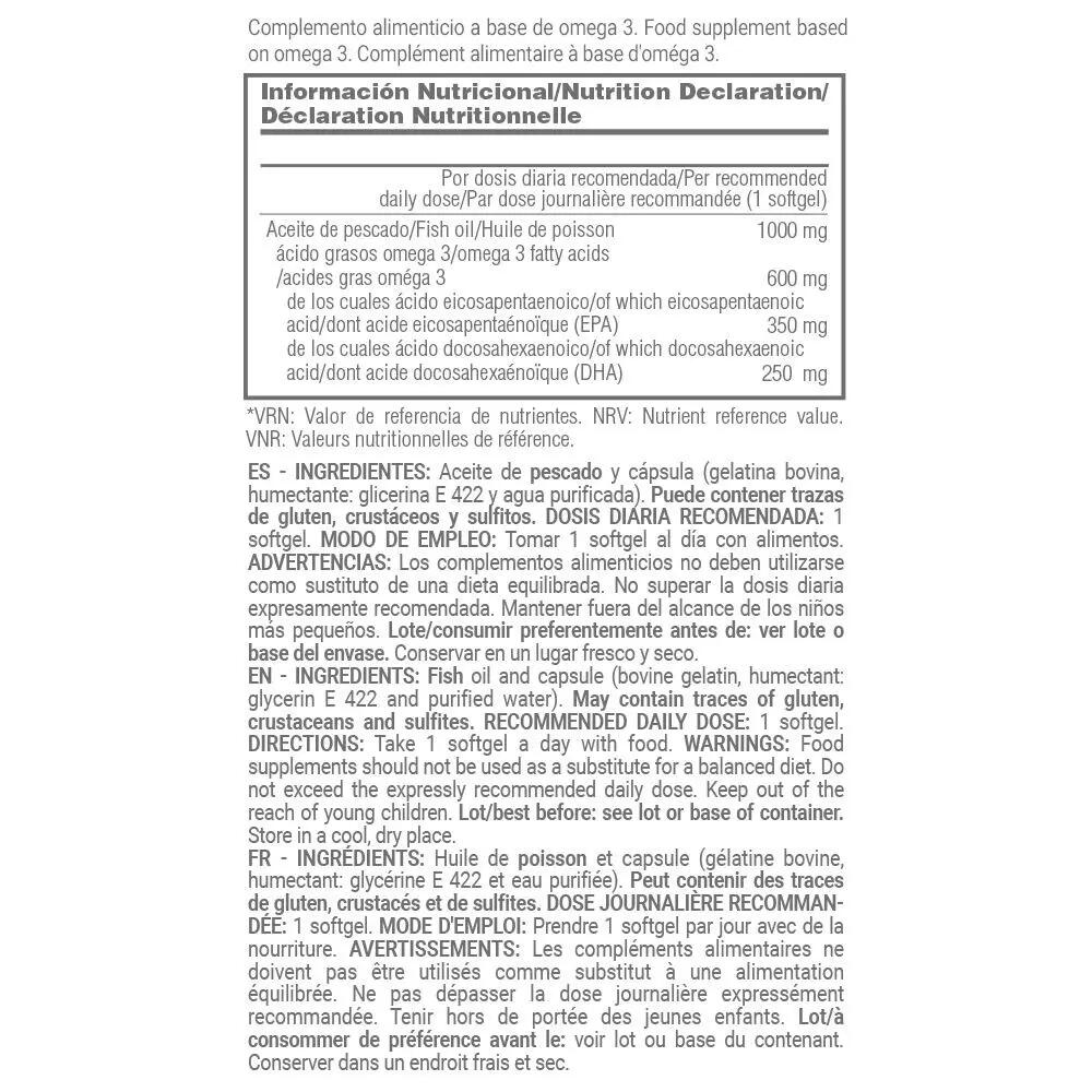 Omega 3 ultra ifos quality - 90 softgels de MASmusculo 4/4