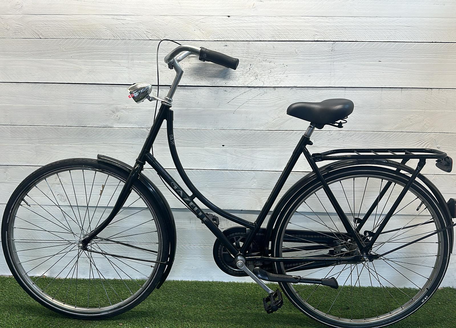 Gazelle stadsfiets bike, zwart 2/3