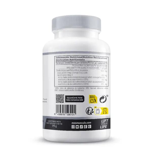 Omega 3 ultra ifos quality - 60 softgels de MASmusculo 3/4