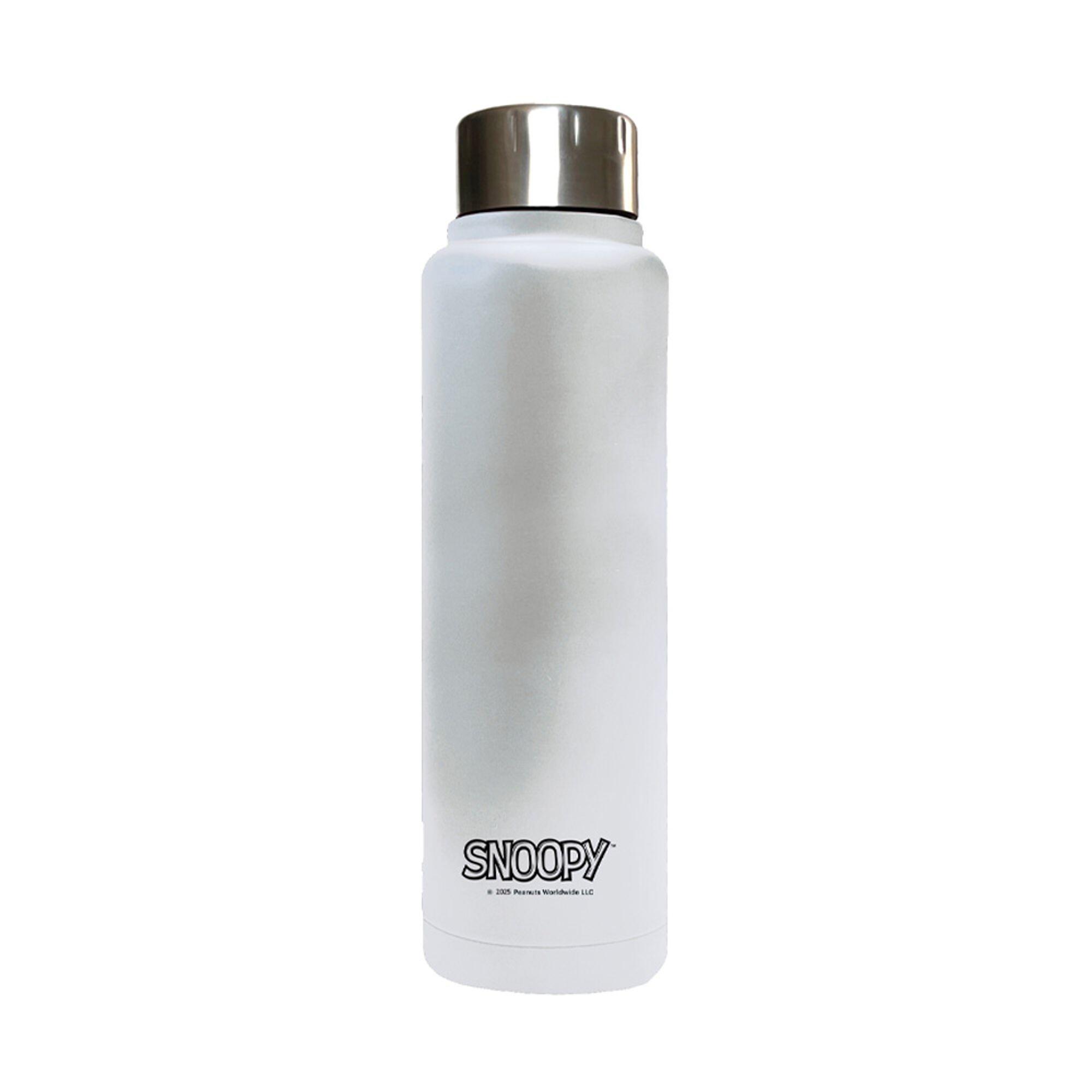 Borraccia Thermos in acciaio inossidabile Snoopy Love Blanca con Tapón Metálico 2/2