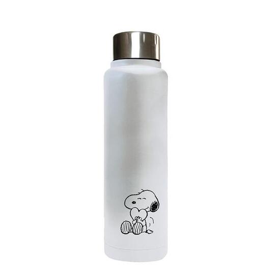 Borraccia Thermos in acciaio inossidabile Bambini Snoopy Blanca con Tapón de