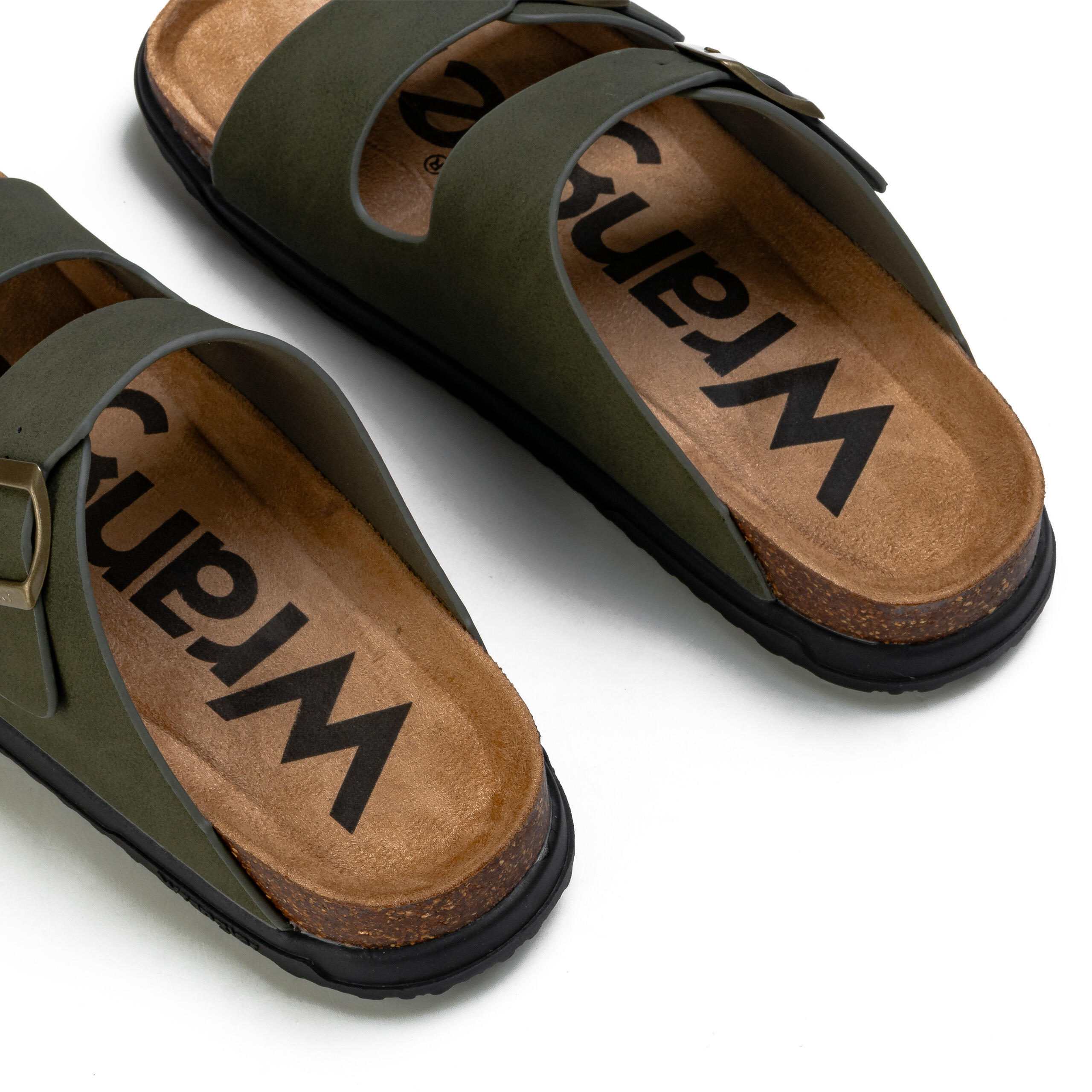 Klapki męskie Wrangler BELVILLE SLIDER MEN LOW 3/6