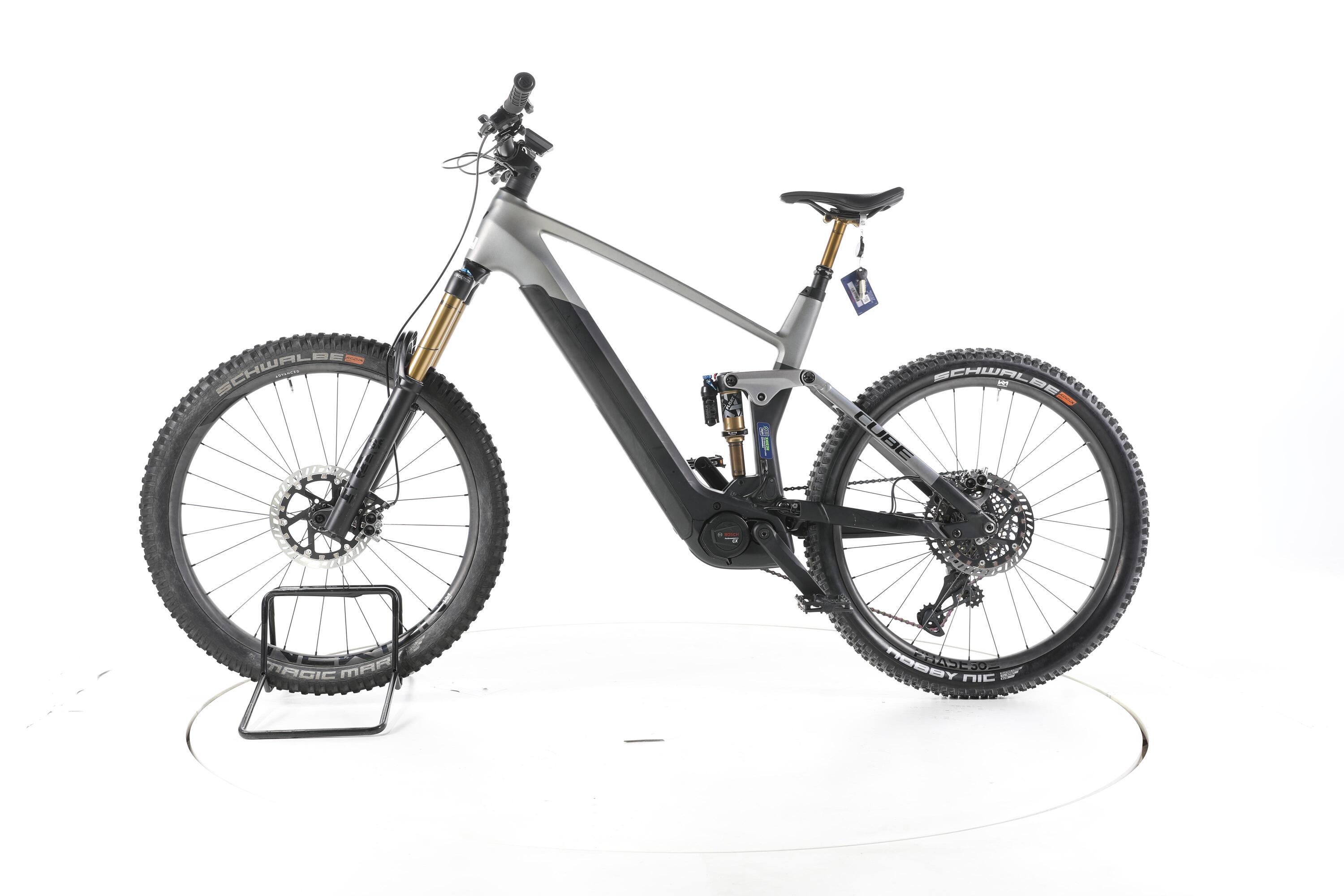 Tweedehands - Cube Stereo Hybrid 160 HPC SLT E-Bike Fully Carbon - Zeer goed 6/7