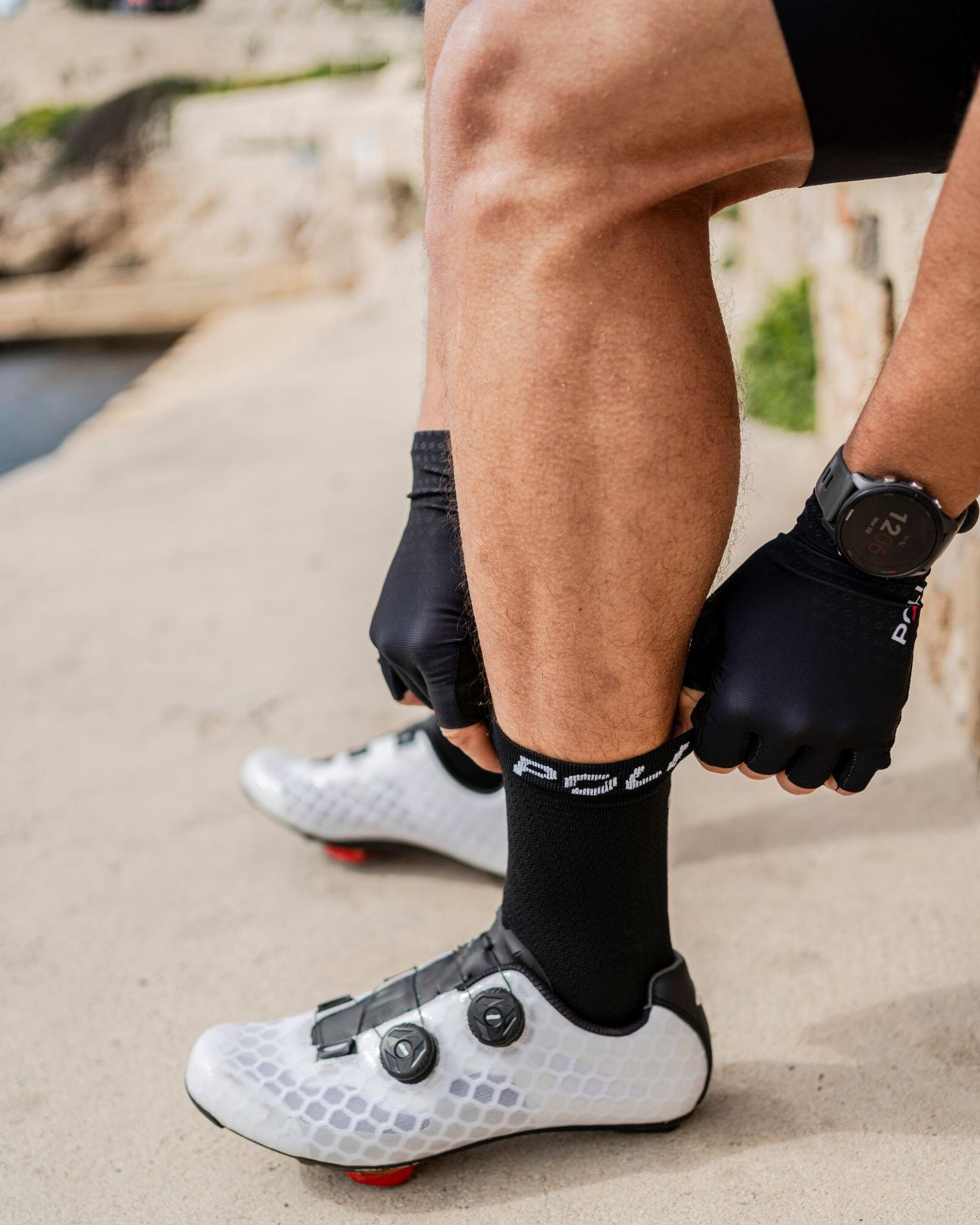 Calcetines de ciclismo Q-SKIN Logo 2/5