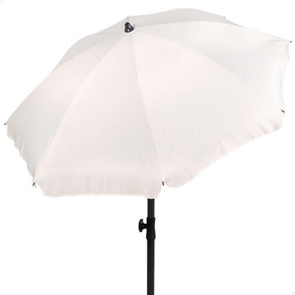 parasol 200 cm crèmewit met hoes
