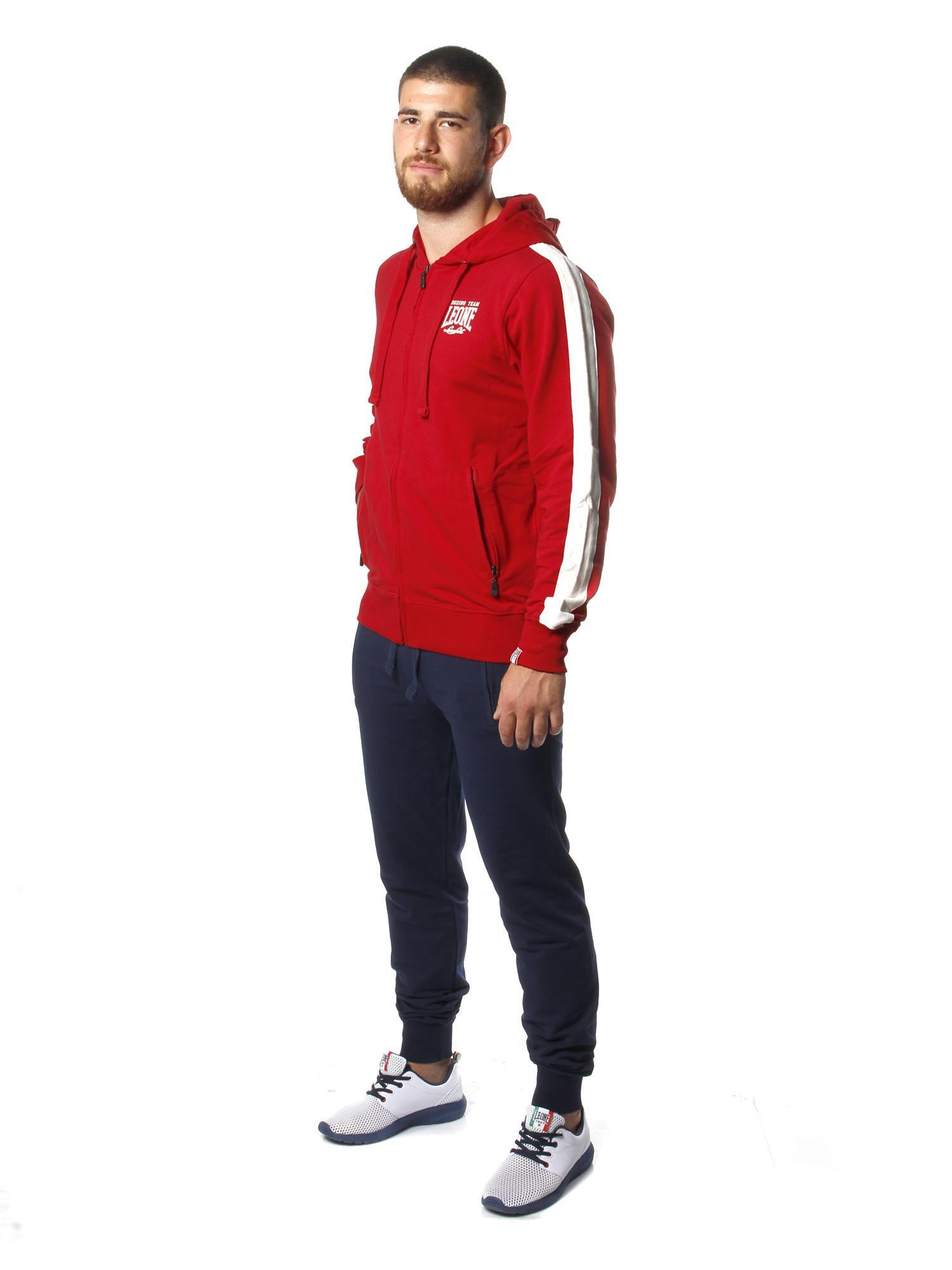 Bluza z bawełna z kaptur na co dzień na siłownię