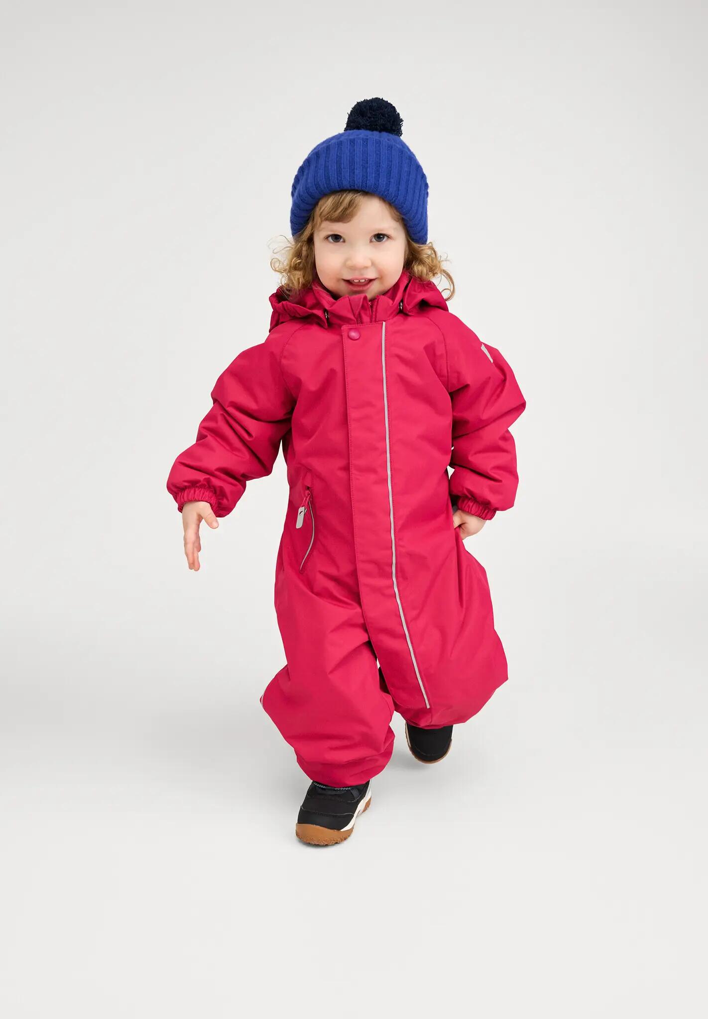 tec Kleinkinder Schneeanzug Puhuri Rosy Berry 3/7