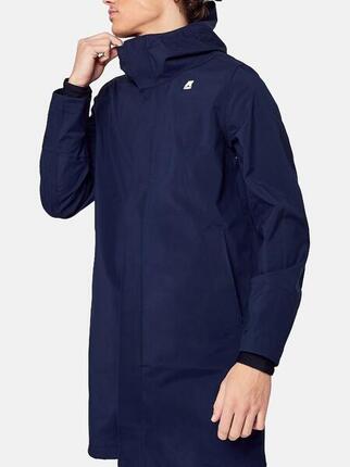Parka K-WAY Thomas Bonded B2h Blue Airforce